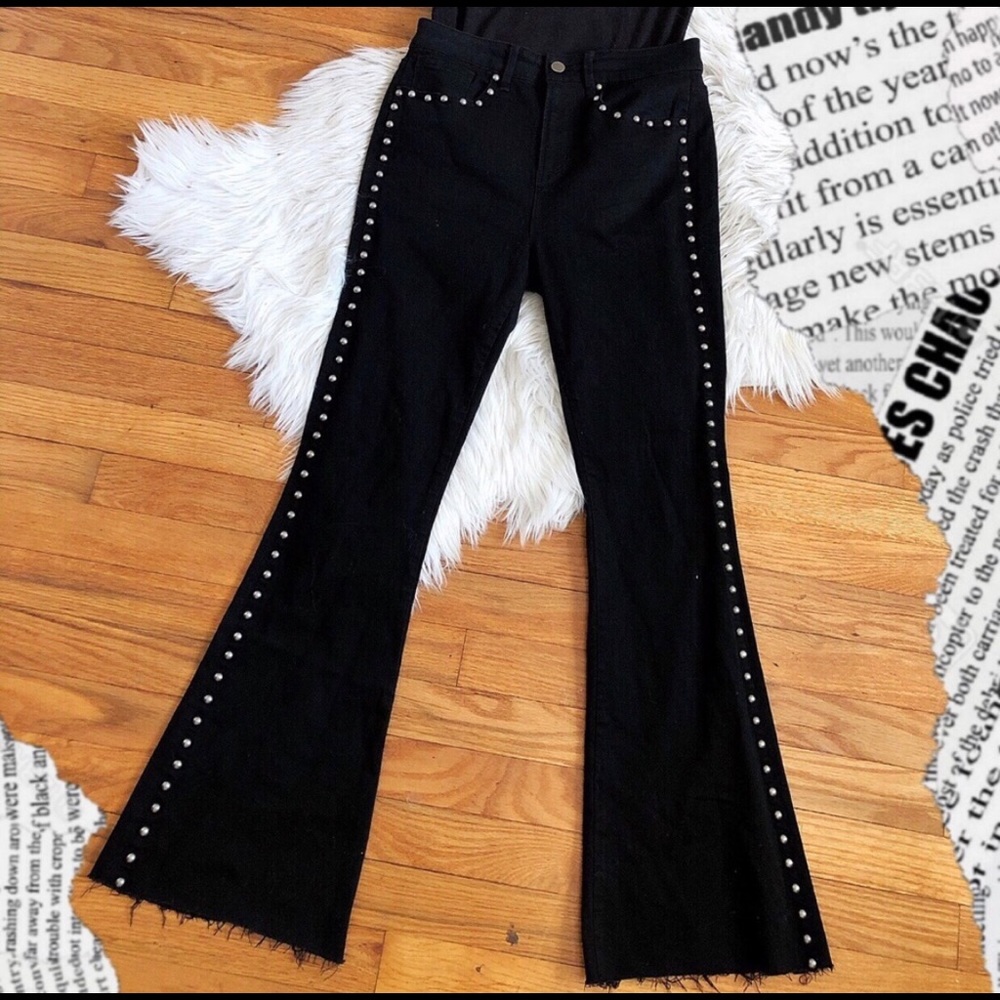 SOLD High waist bell bottom jeans SOLD